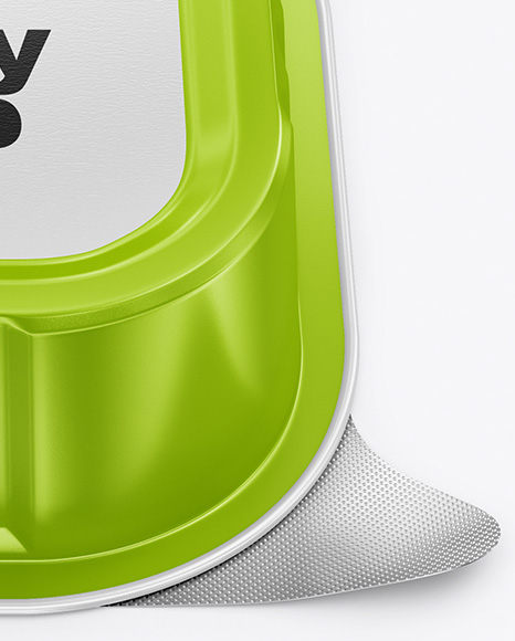 Foil Tray Mockup PSD #1