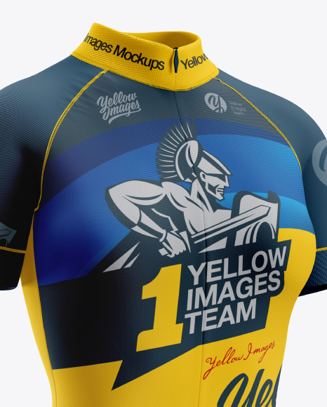 Download Download Womens Cycling Skinsuit Mockup Half Side View PNG ...