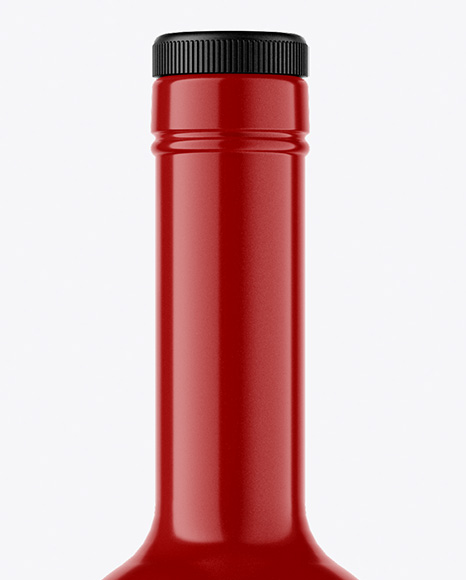 Glossy Ceramic Bottle Mockup PSD #2