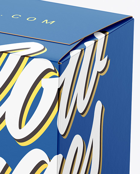 Paper Box Mockup PSD #2