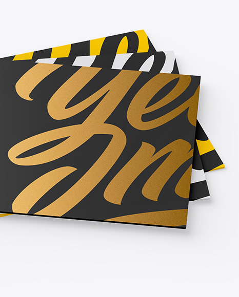 Three Business Cards Mockup PSD #1