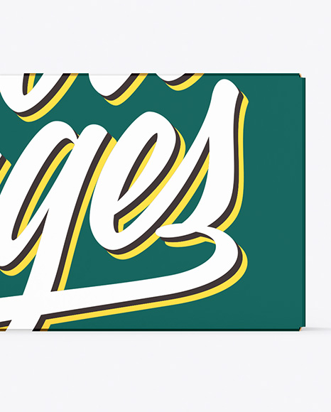 Paper Box Mockup PSD #1