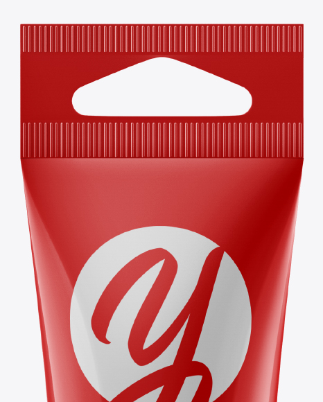 Glossy Tube Mockup PSD #2