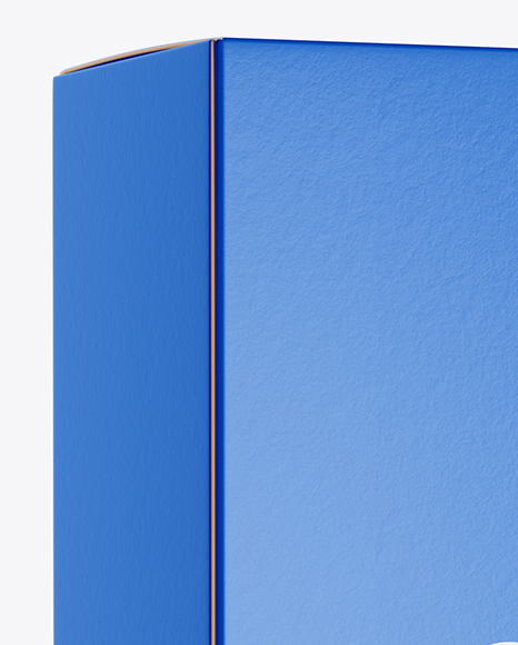 Box Mockup   Half Side View PSD #2