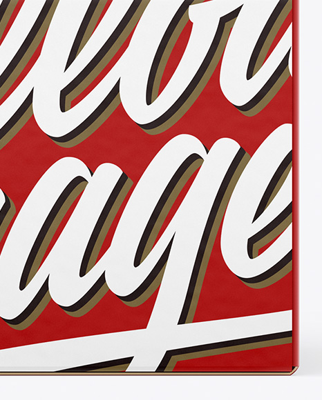 Paper Box Mockup PSD #1