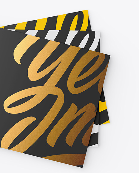 Three Business Cards Mockup PSD #1