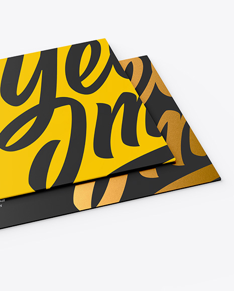 Two Business Cards Mockup PSD #1