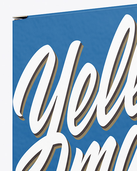 Paper Box Mockup PSD #2