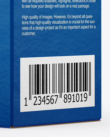 Paper Box Mockup PSD #1