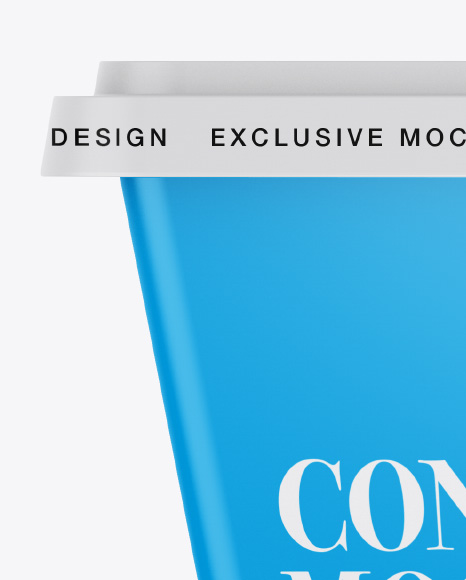 Matte Container Mockup PSD #2