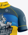 Download Women S Cycling Skinsuit Mockup Front View In Apparel Mockups On Yellow Images Object Mockups