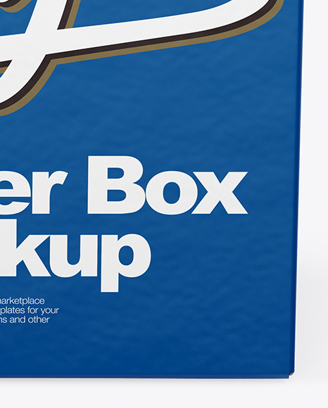 Paper Box Mockup PSD #1