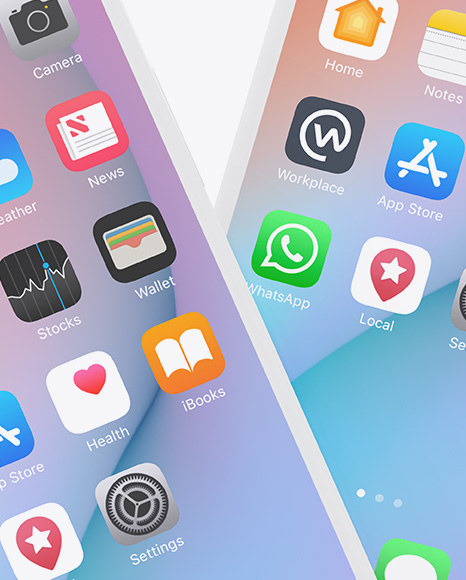 Download Ios App Icon Mockup Yellowimages