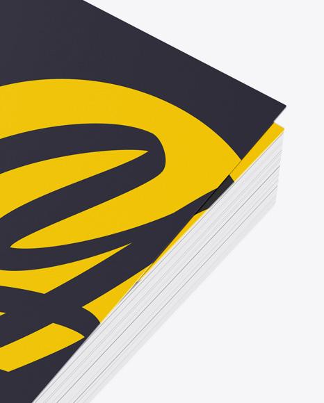 Stack of Business Cards Mockup PSD #1