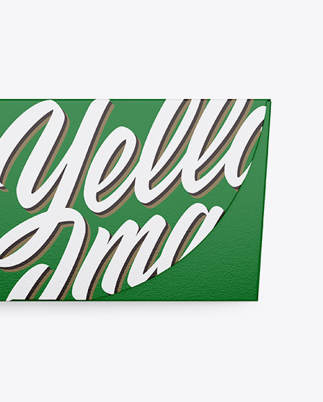 Matte Box Mockup PSD #1