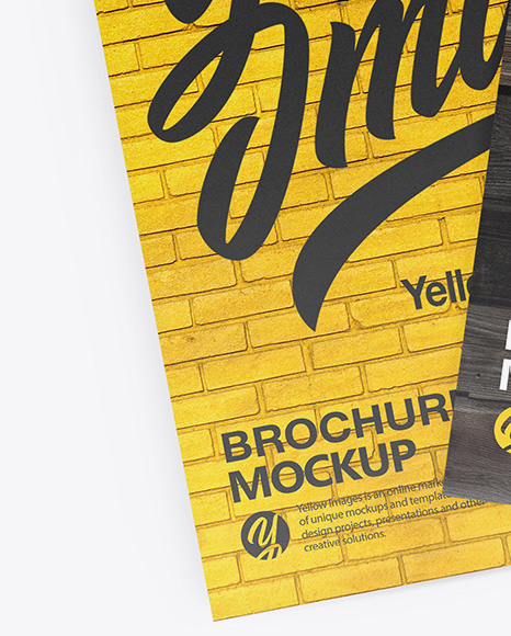 Two Brochures Mockup PSD #2