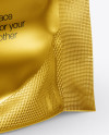 Download Matte Metallic Stand Up Pouch With Zipper Mockup - Front ... Yellowimages Mockups