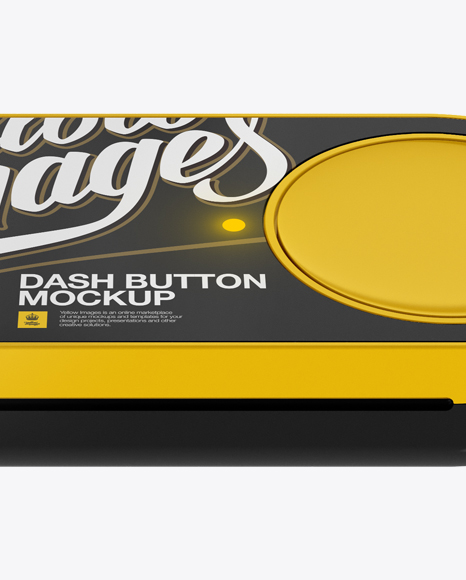 Dash Button Mockup   High Angle Shot PSD #2