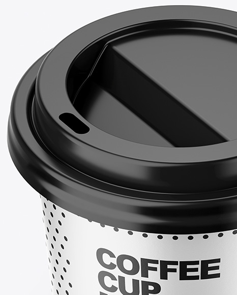 Matte Coffee Cup Mockup PSD #2