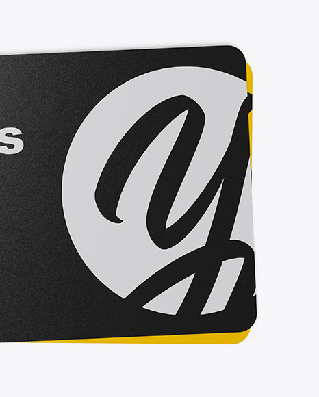 Glossy Business Cards Mockup PSD #1