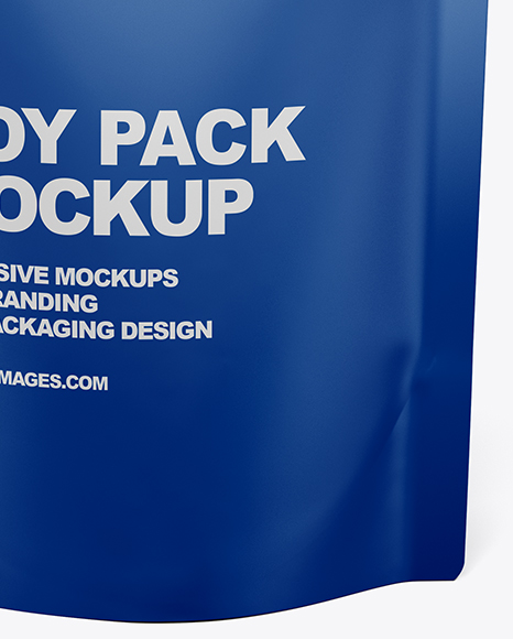 Download Matte Doy Pack Mockup Hero Shot In Pouch Mockups On Yellow Images Object Mockups Yellowimages Mockups