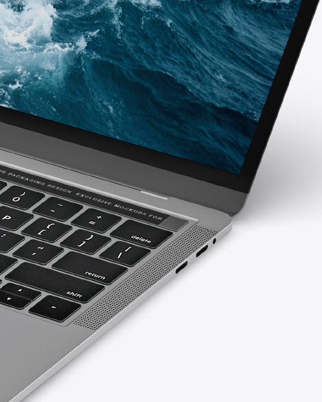 Macbook Pro Mockup PSD #1