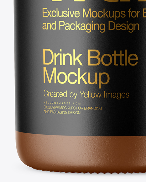 Download Ceramic Bottle Mockup In Bottle Mockups On Yellow Images Object Mockups PSD Mockup Templates