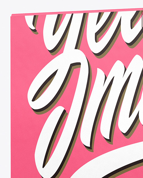 Paper Box Mockup PSD #2