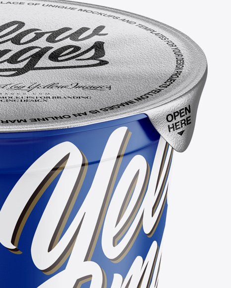 Matte Plastic Cup Mockup PSD #1