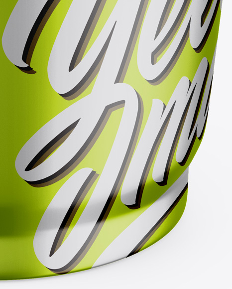 Metallic Plastic Cup Mockup PSD #6