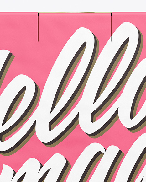 Paper Box Mockup PSD #2