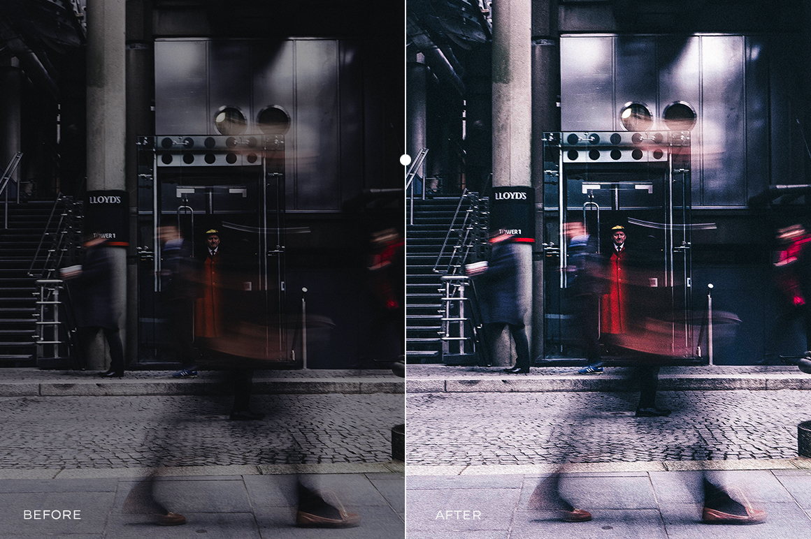 Urban Lightroom Presets on Yellow Images Creative Store