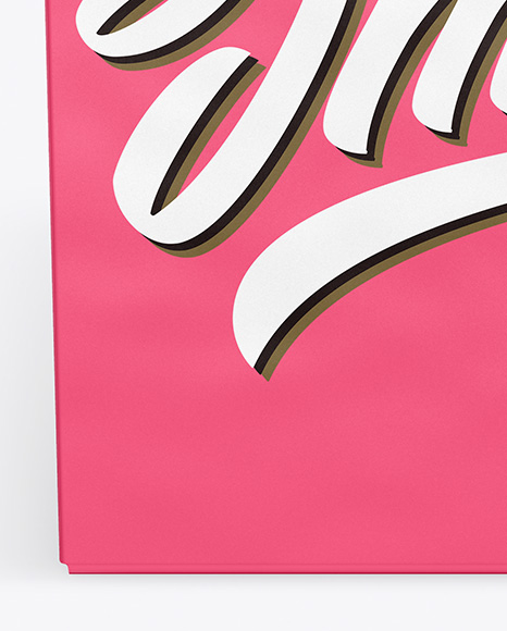 Paper Box Mockup PSD #1