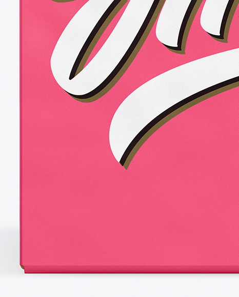 Paper Box Mockup PSD #1