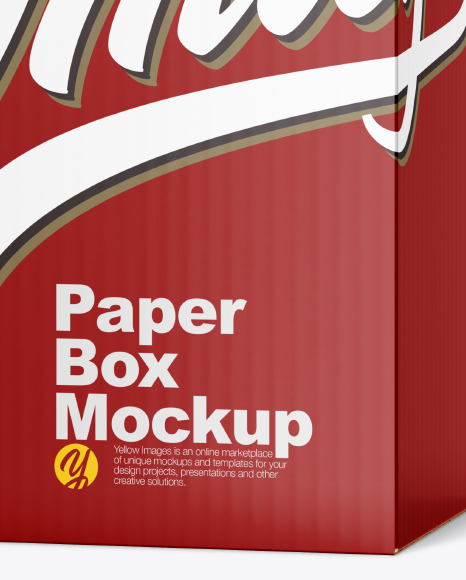 Download Long Box Mockup Yellowimages