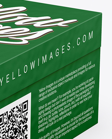 Paper Box Mockup PSD #1