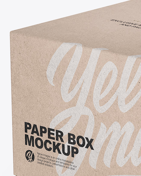 Download Square Kraft Paper Bag Psd Mockup Yellowimages