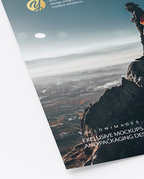 A4 Paper Mockup PSD #2