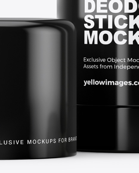 Download Opened Deodorant Mockup In Packaging Mockups On Yellow Images Object Mockups Yellowimages Mockups