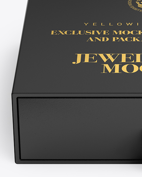 Download Glossy Box Mockup In Box Mockups On Yellow Images Object Mockups PSD Mockup Templates