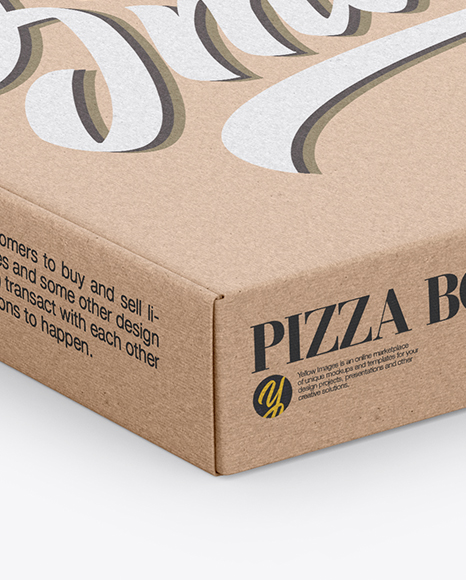 Download Pizza Box Mockup In Box Mockups On Yellow Images Object Mockups PSD Mockup Templates