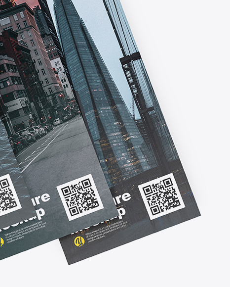 Three Brochures Mockup PSD #1