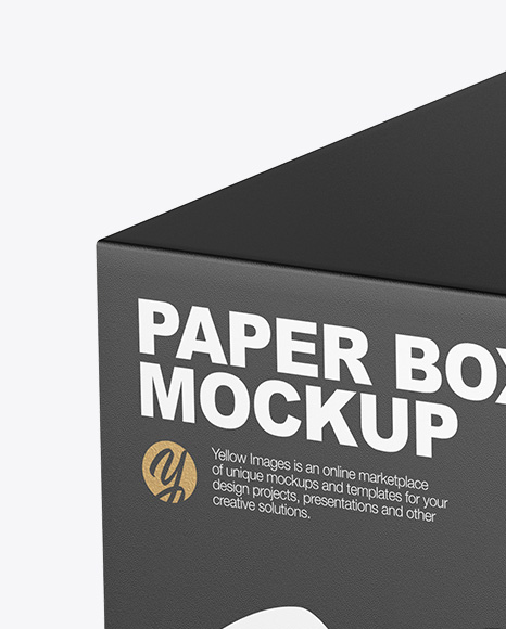 Download Gift Box Mockup Half Side View In Box Mockups On Yellow Images Object Mockups Yellowimages Mockups