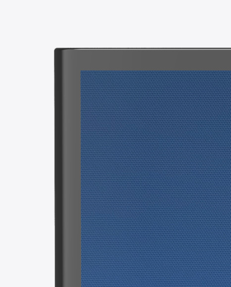 Advertising Display Mockup   Half Side View PSD #1