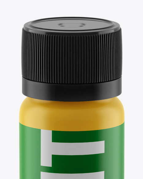 Download Matt Plastic Sport Nutrition Bottle Mockup - Front View ...