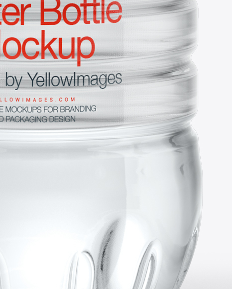 750ml Water Bottle Mockup PSD #2