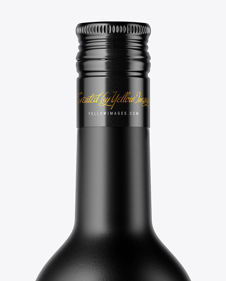 Ceramic Bottle Mockup PSD #2