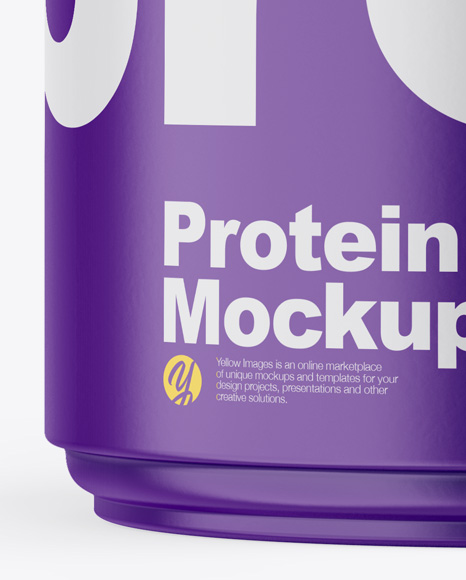 Matte Jar Mockup PSD #1