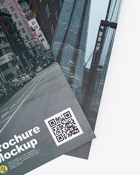 Three Brochures Mockup PSD #1