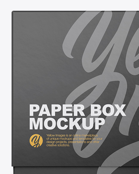 Download Textured Box Mockup Front Top Views In Box Mockups On Yellow Images Object Mockups